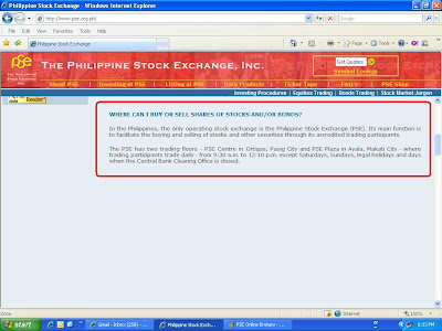 philippine stock exchange quotes yahoo finance